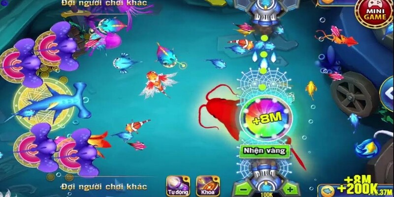 Bắn cá theo bầy năng nhặt chặt bị